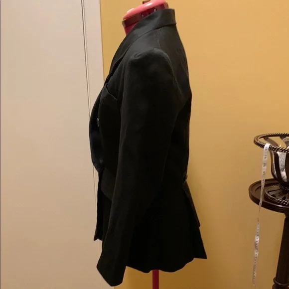 Eclipse Los Angeles Classic Black Double-Breasted Women's Tuxedo Blazer - Picture 4 of 11